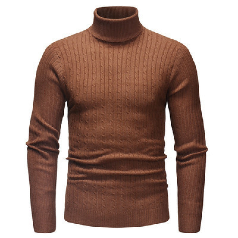 WW | Luxuriöser gestrickter Rollkragenpullover für Männer