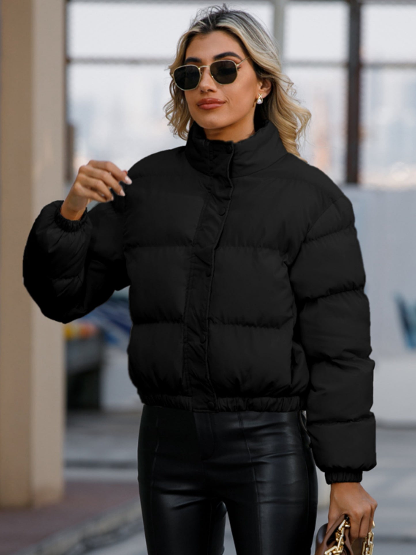 WW | Elegant Short Winter Jacket for Women - Ideal for Autumn/Winter