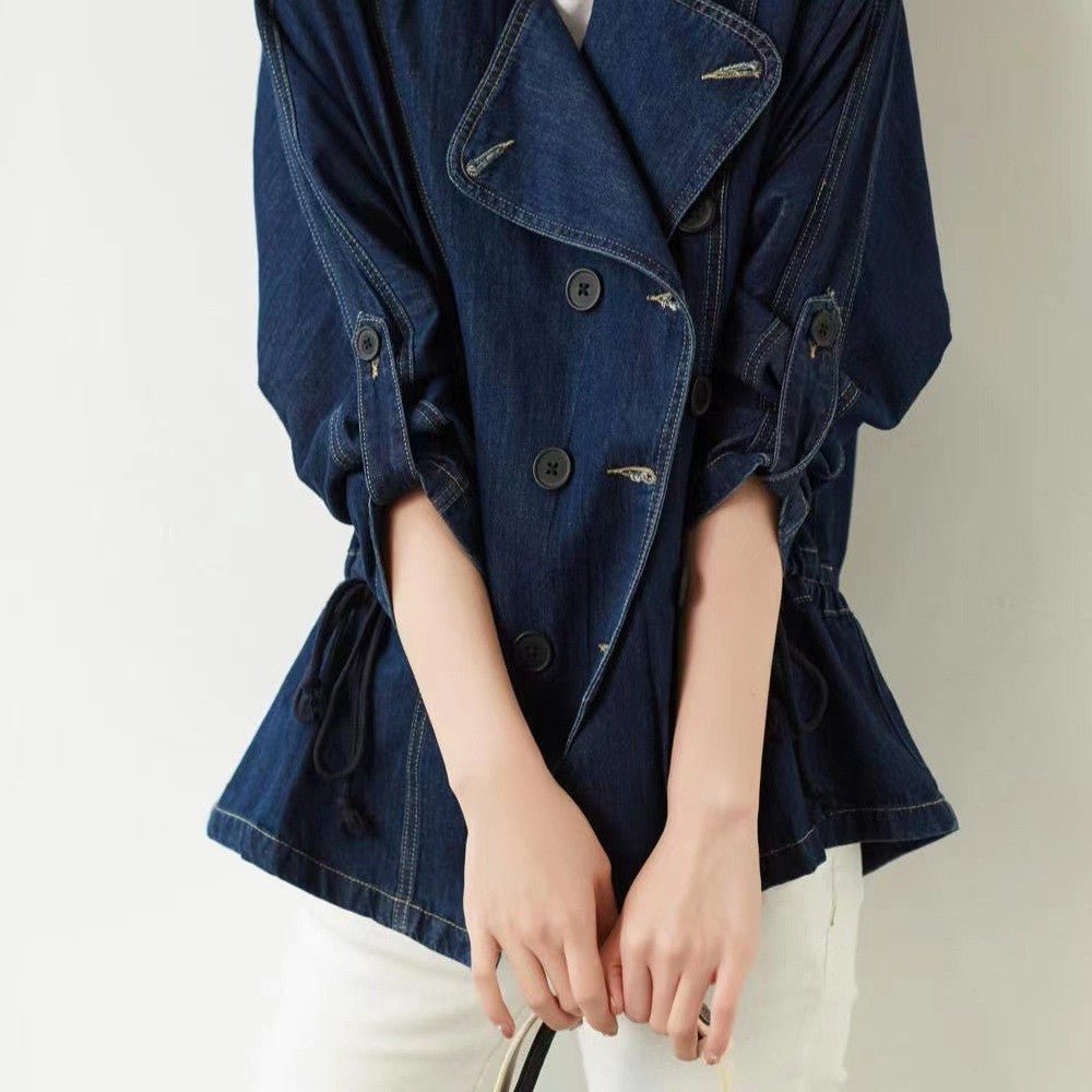 WW | Trench Coat - Loose Fit - Double Vented - Casual Outerwear