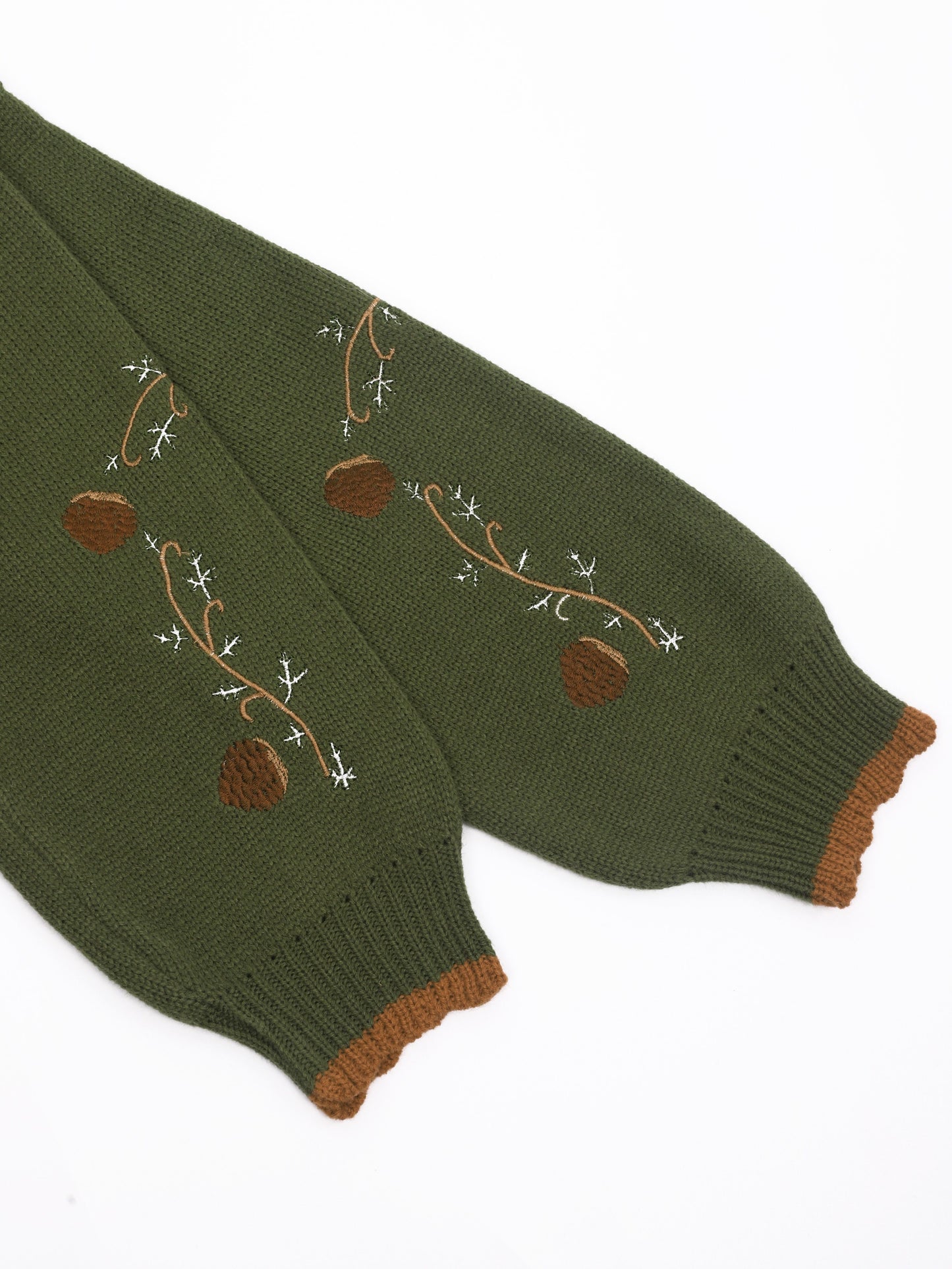 WW | Warm Embroidered Wool Cardigan for Women - Perfect for Everyday Wear
