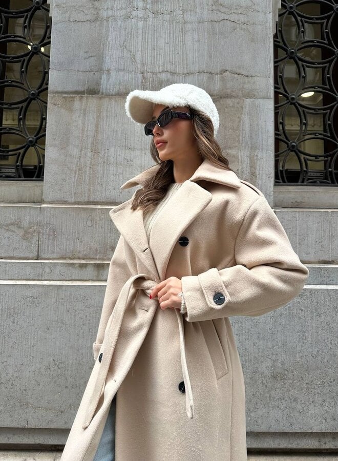 WW | Long Jacket for Women Elegant Design Warm Winter Jacket