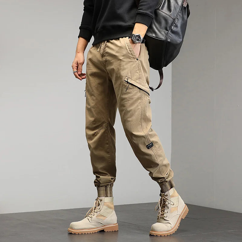 Casual multi-pocket trousers