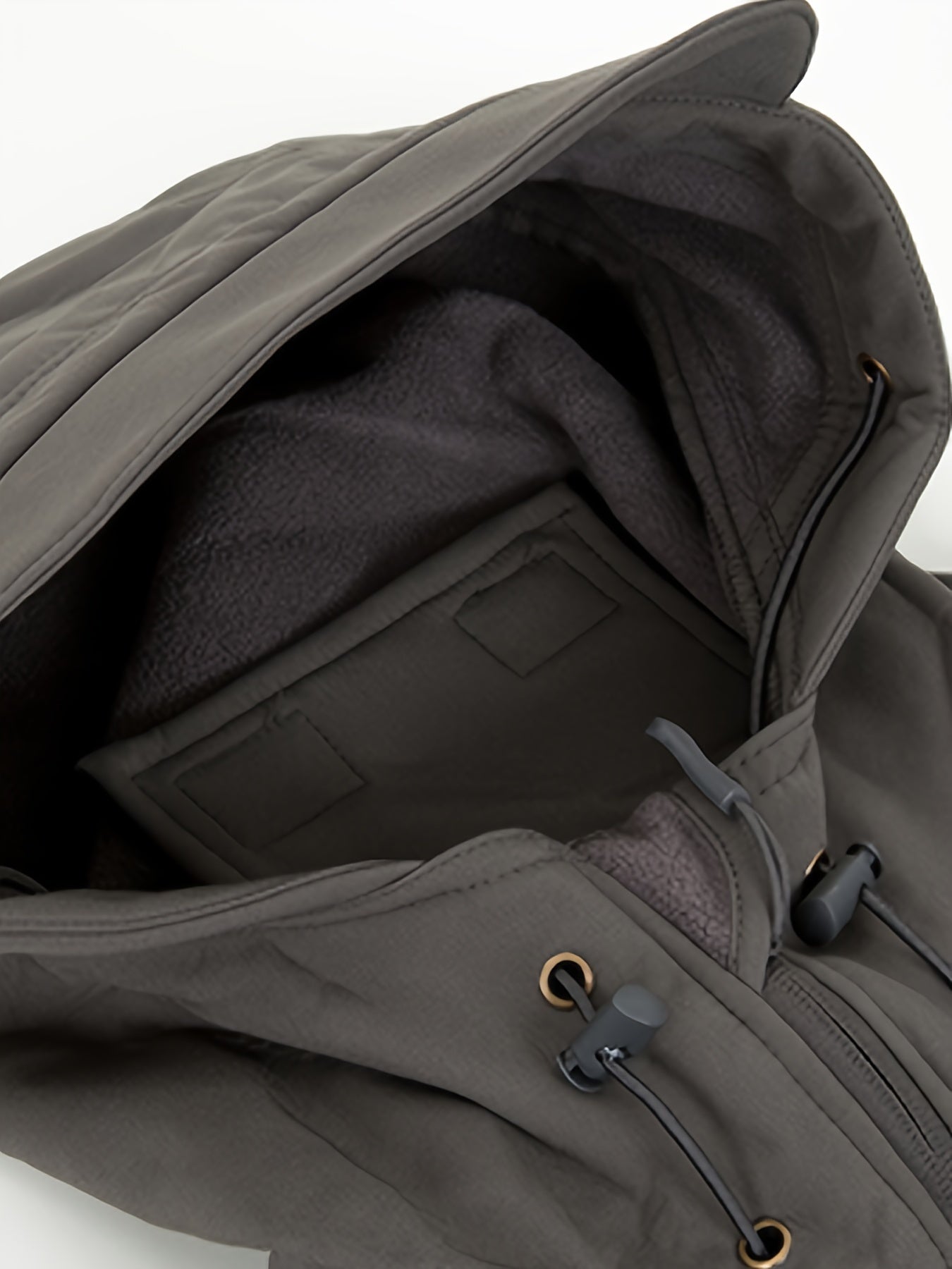 WW | Men's Fleece Softshell Hooded Jacket with Zipper Pockets - Perfect for Outdoor Activities