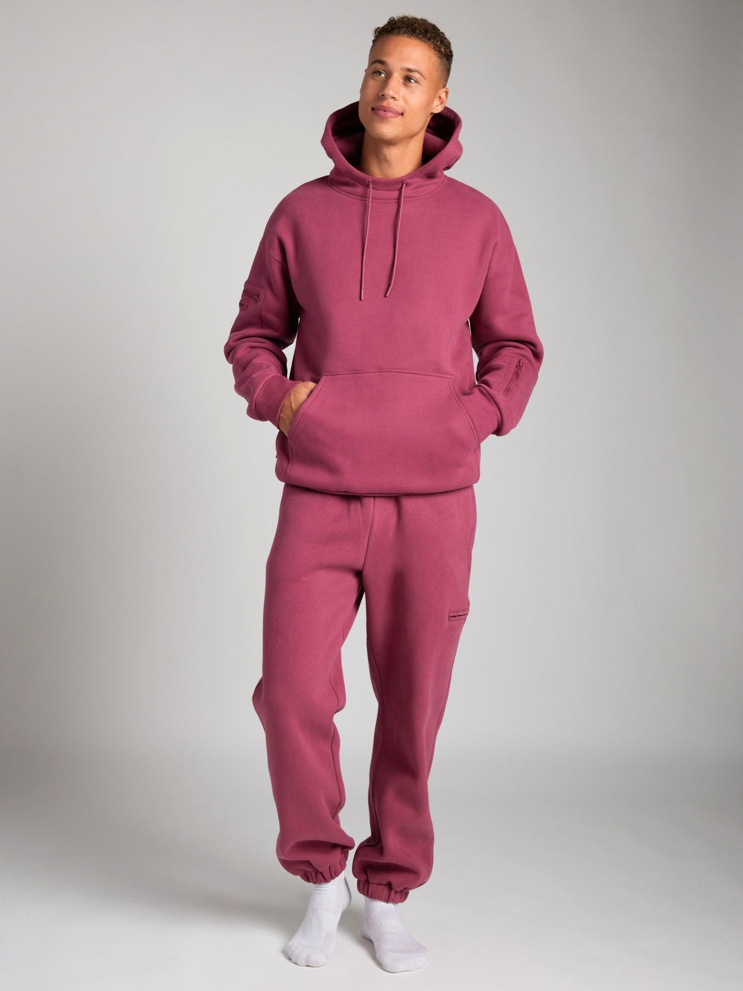 WW | Cozy travel hoodie with airplane mode graphic