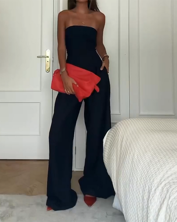 WW | Elegant Off-Shoulder Jumpsuit for Women