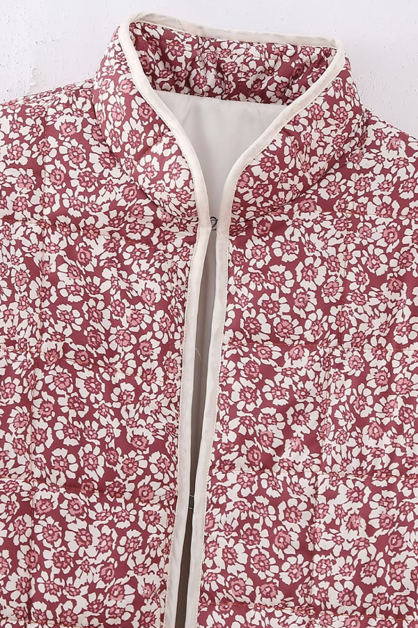 WW | Print Dünne Tasche Cardigan Jacke