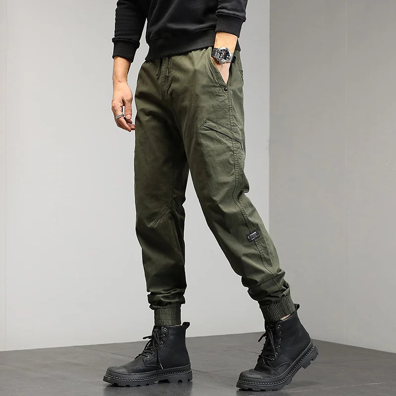 Casual multi-pocket trousers