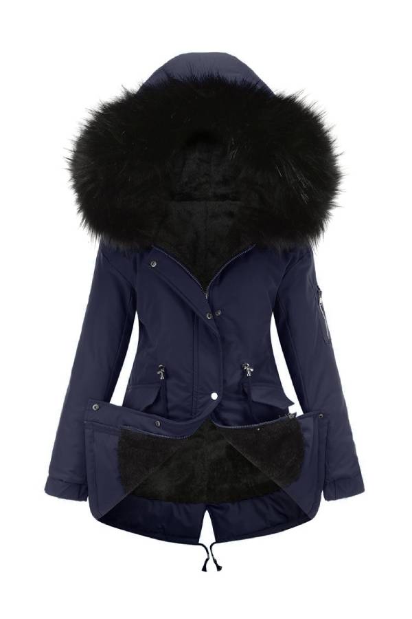 WW | Winter warmer Fleece Coat with Quilted Cotton Jacket