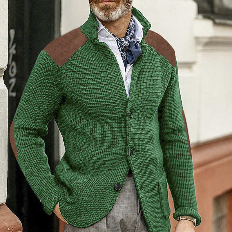 WW | Strickjacke mit Stehkragen