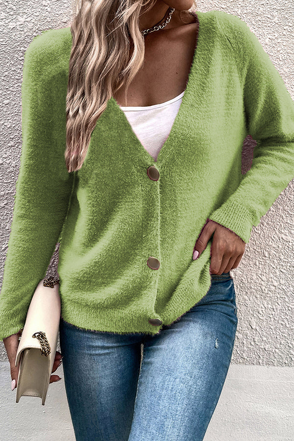 WW | Gebreid Cardigan Sweater Jacke