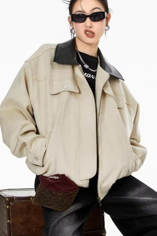 WW | Wildleder Freizeitjacke
