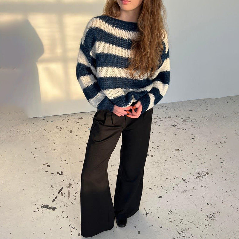WW | Striped Knit Sweater