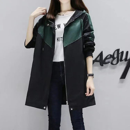 WW | Damen Trenchcoat mit Kapuze