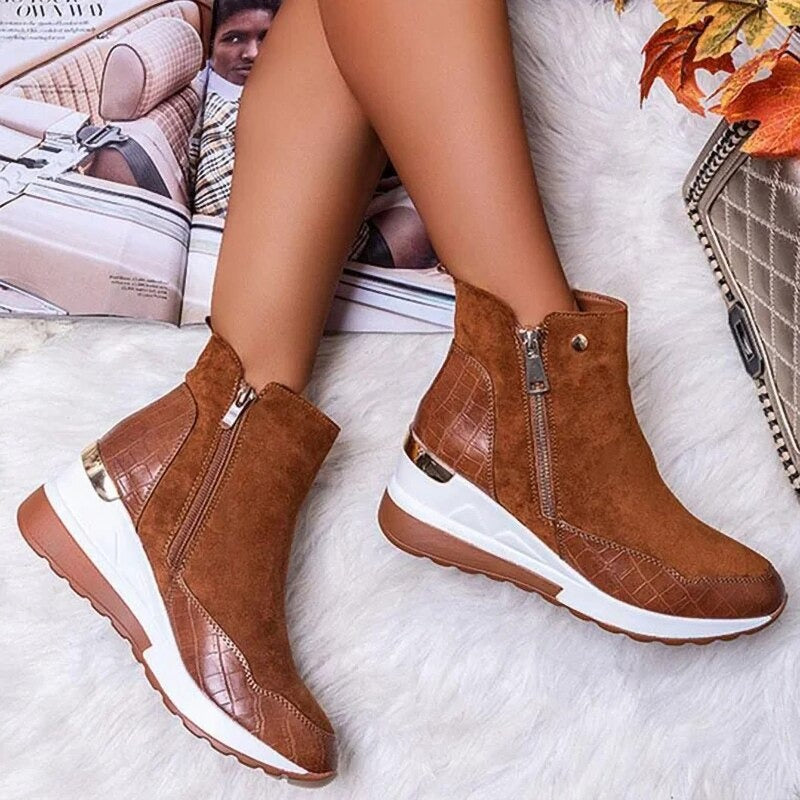 WW | Jones Zipper Sneaker Boots