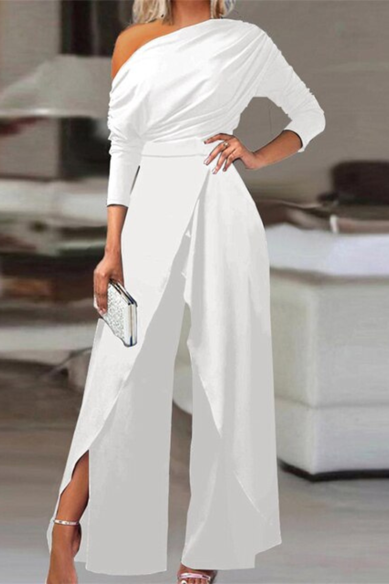 WW | Women Festive Jumpsuit White