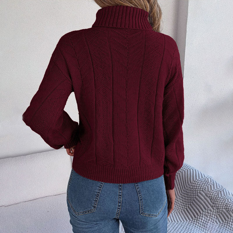 WW | Bequemer Strickpullover mit Klassischem Stil