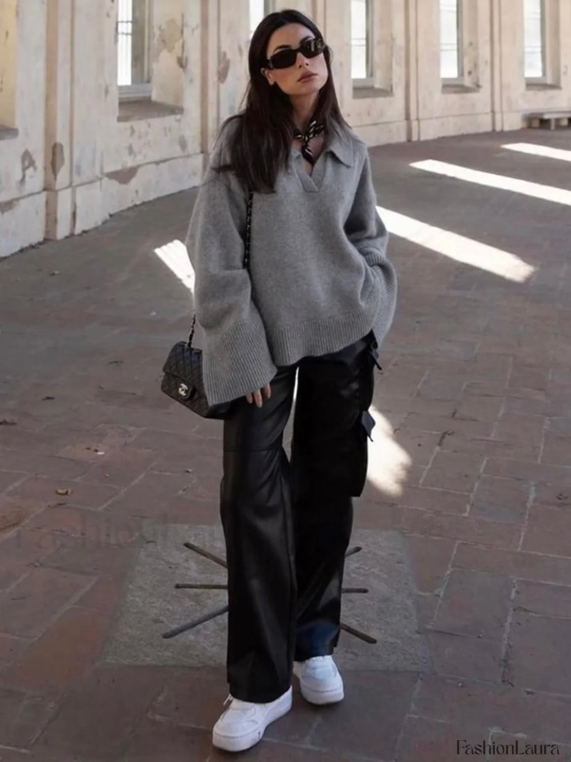 WW | Cozy minimalist oversized knit sweater