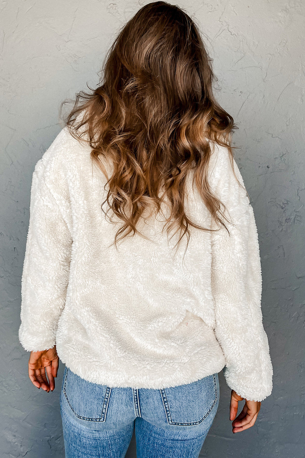 WW | Lightweight Teddy Jacket Polyester Soft and Warm