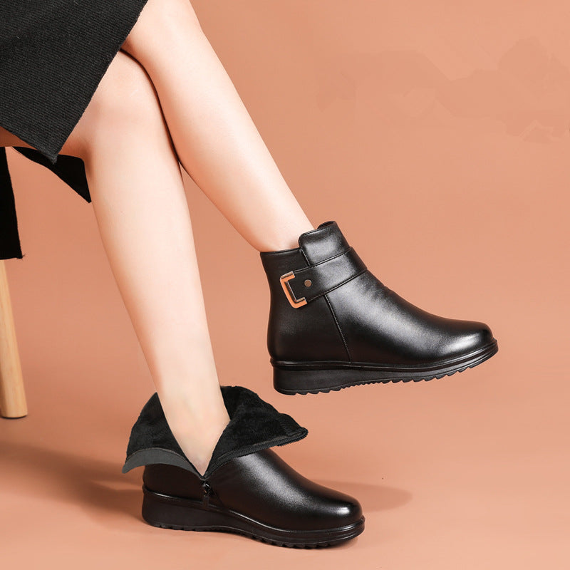WW | Leather orthopedic shoes for comfortable support