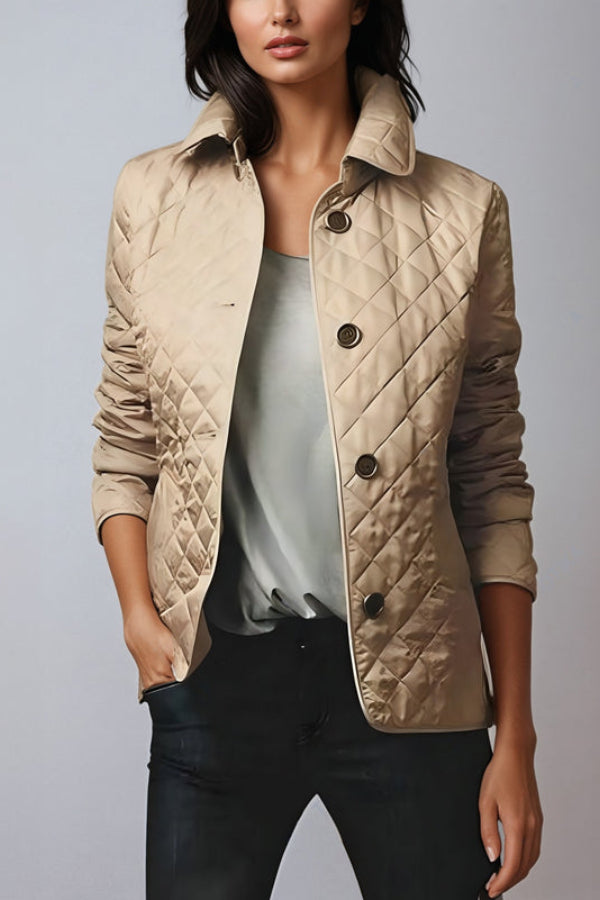 WW | Baumwollmix Slim Fit Jacke für Herbst und Winter