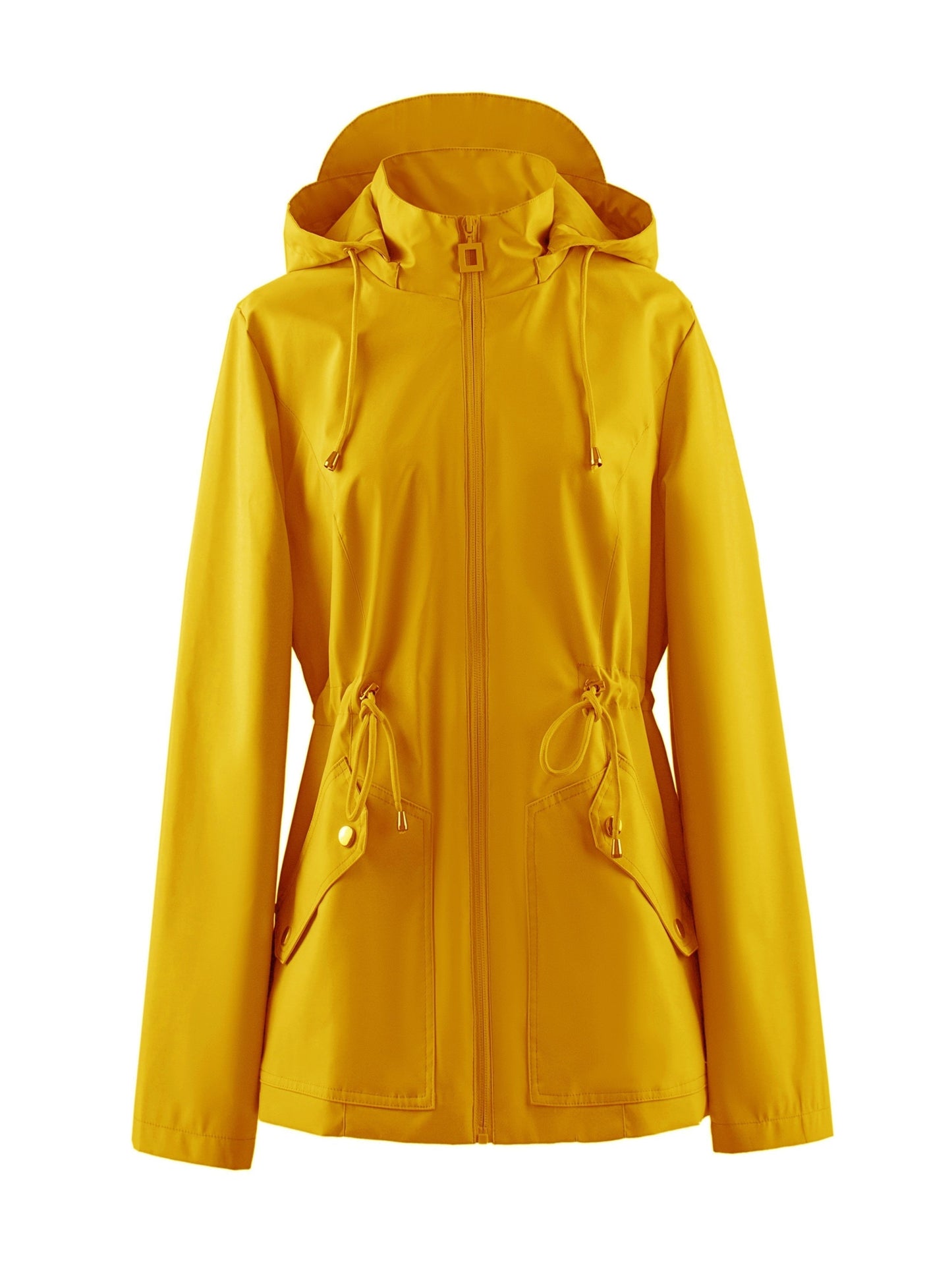 WW | Waterproof Fitted Hooded Spring and Autumn Coat