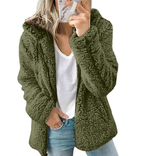 WW | Flauschiger Mantel für Frauen - Stilvoll & Warm