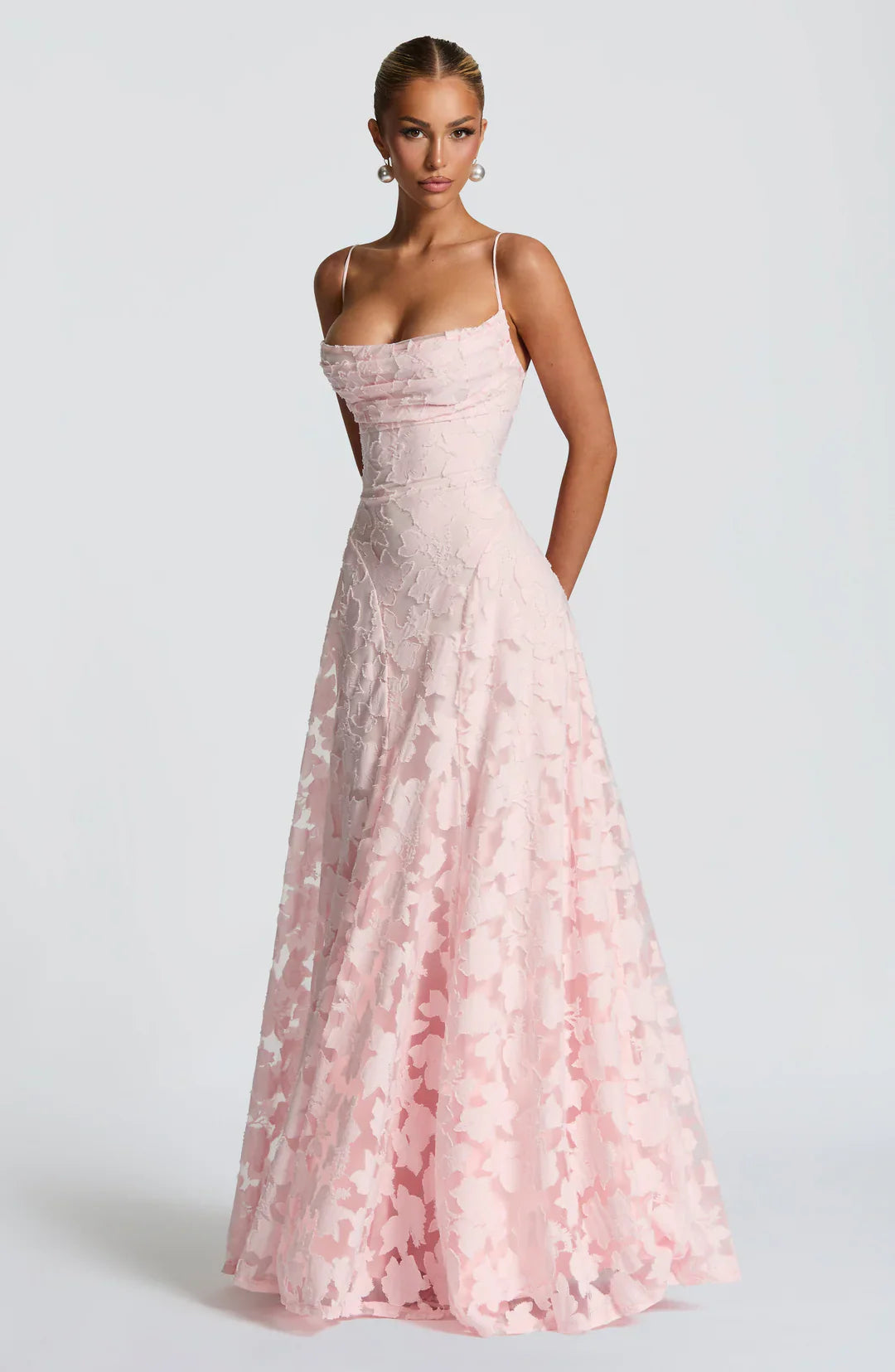 Francisa | Korsett-Maxi-Kleid aus Spitze