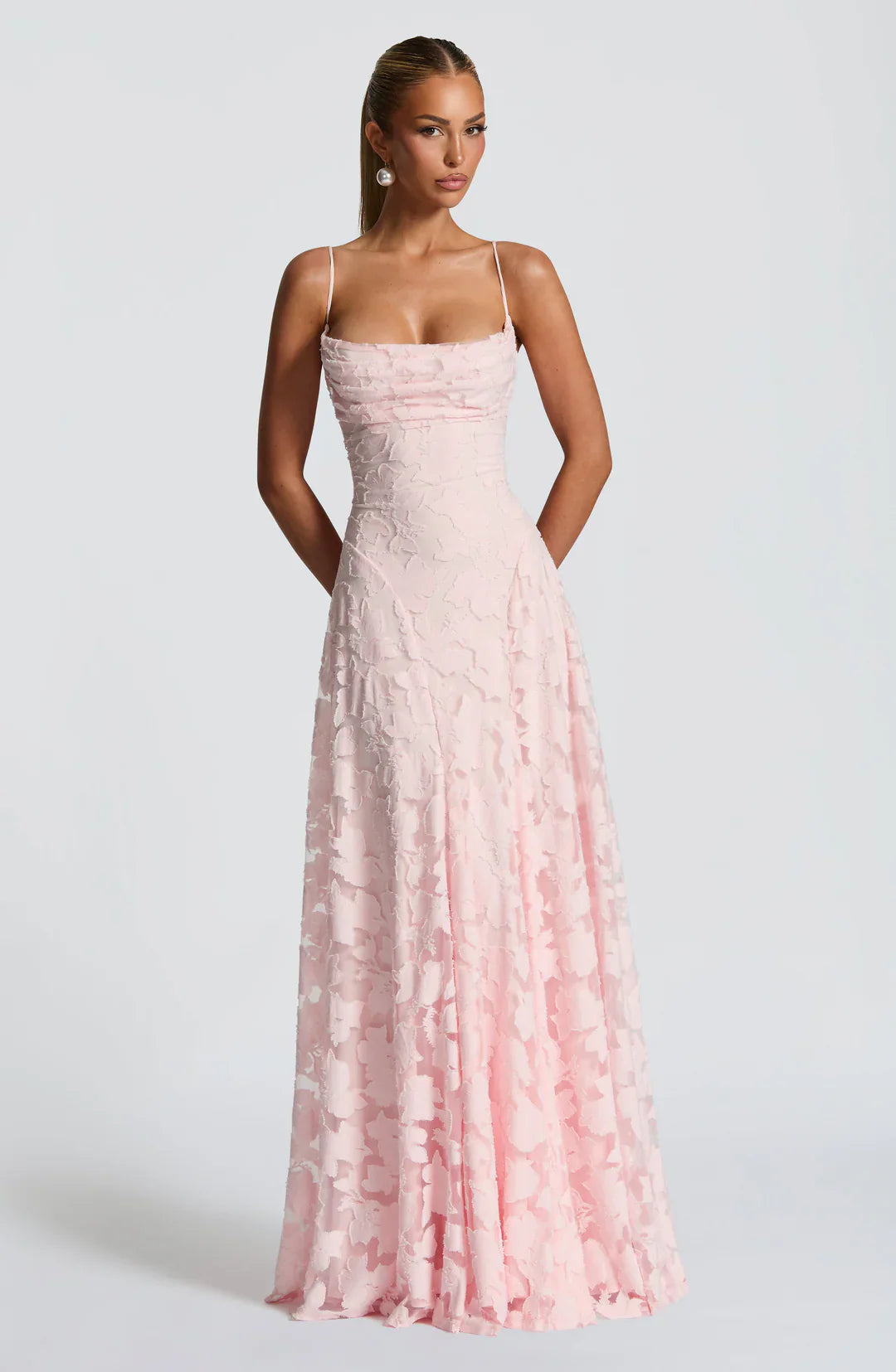 Francisa | Korsett-Maxi-Kleid aus Spitze