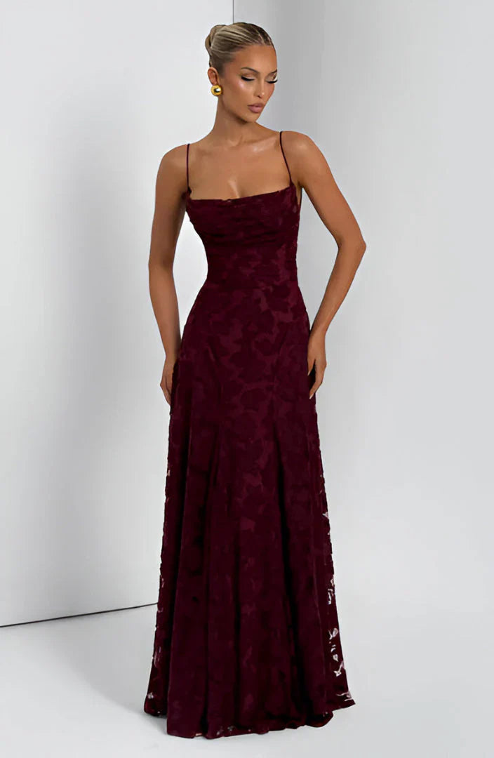 Francisa | Korsett-Maxi-Kleid aus Spitze