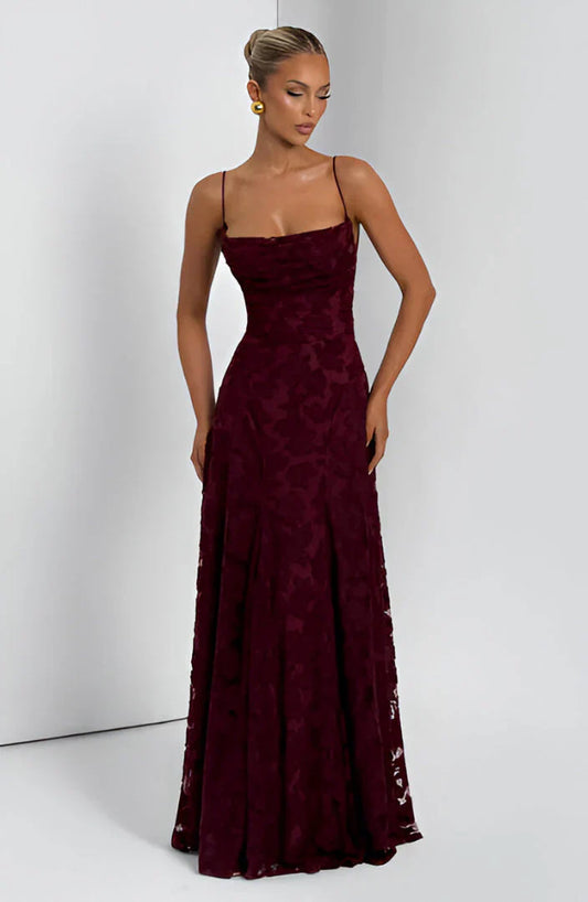 Francisa | Korsett-Maxi-Kleid aus Spitze