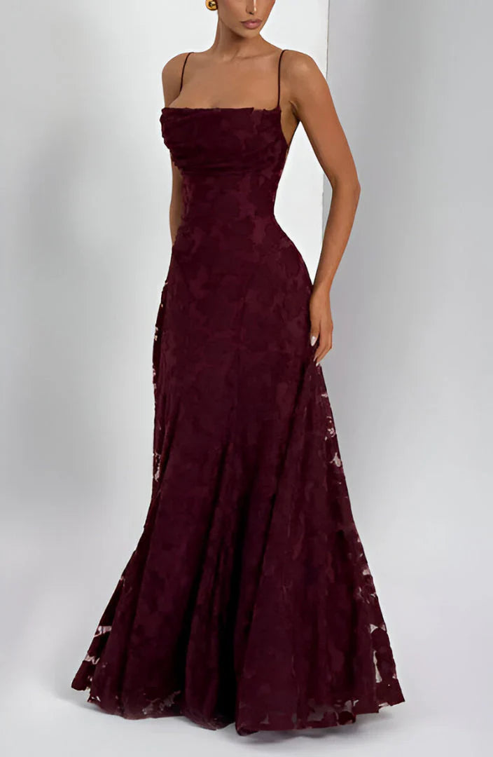 Francisa | Korsett-Maxi-Kleid aus Spitze