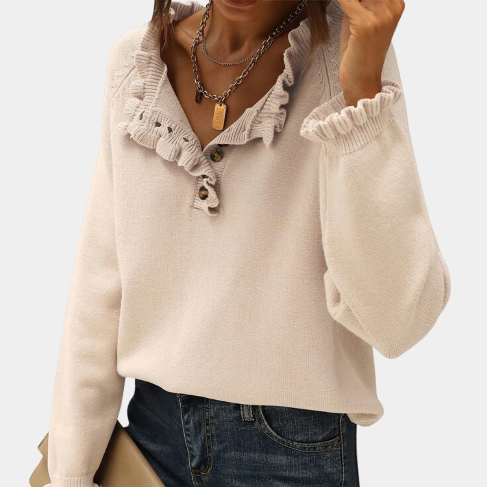 WW | Moderner Pullover Für Damen Mit Schlichtem Stil