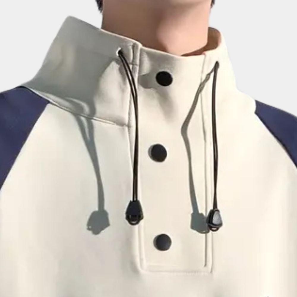 WW | Men's Stand-Up Collar Jumper