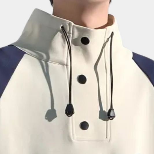WW | Herrenpullover mit Stehkragen