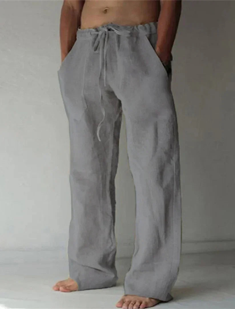 WW | Herren Baggy Leinenhose