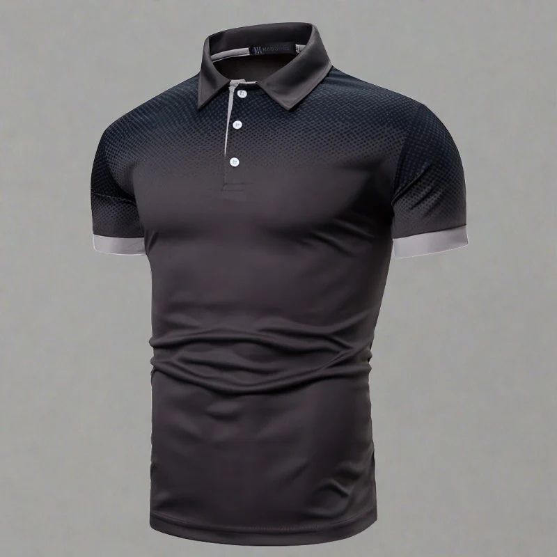 WW | Gradient Men's Polo Shirt Stylish Summer
