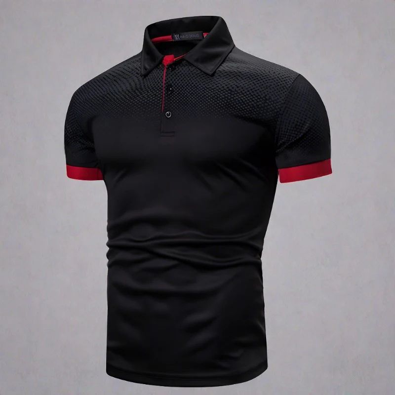 WW | Gradient Men's Polo Shirt Stylish Summer