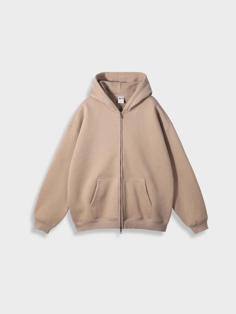 WW | High-Quality Zippered Hoodie