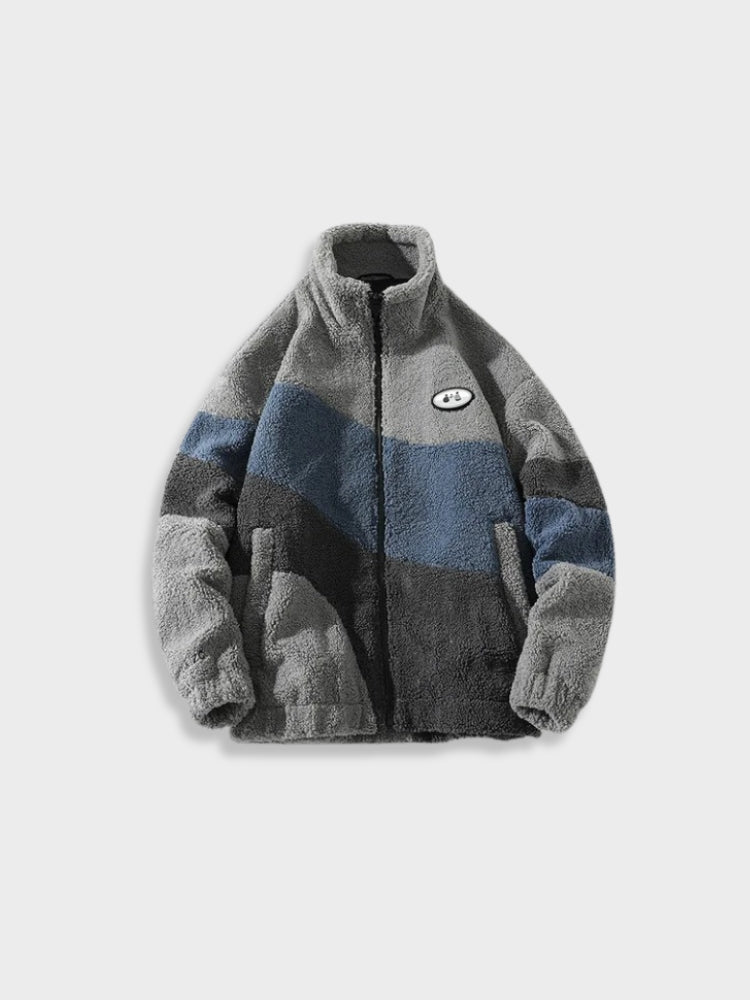 WW | Stylish warm fleece jacket for men