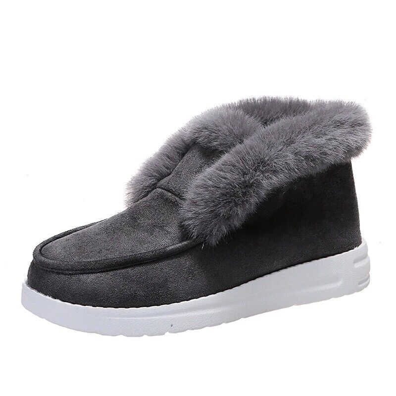 WW | Winter Mokassins - Wildleder Slip-On Mokassins mit Fellfutter