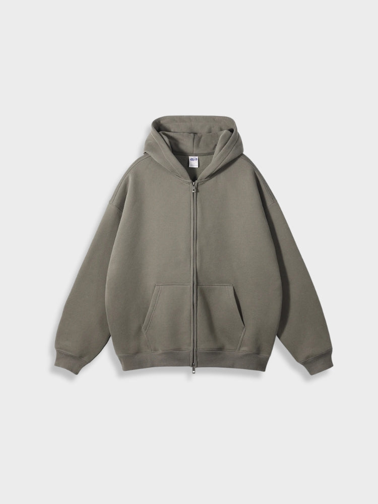 WW | High-Quality Zippered Hoodie