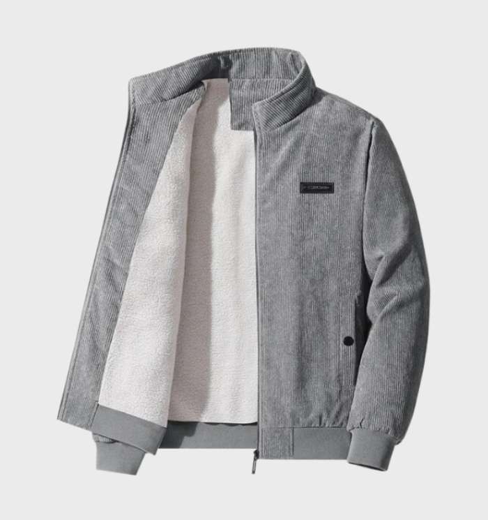 WW | Corduroy leisure jacket with fleece lining