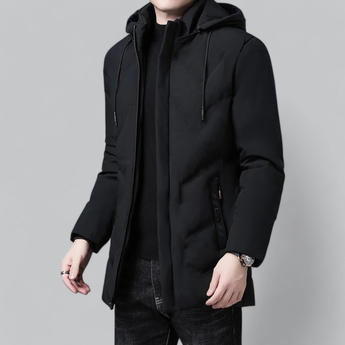 WW | Winterjacke Mit Kapuze Für Männer
