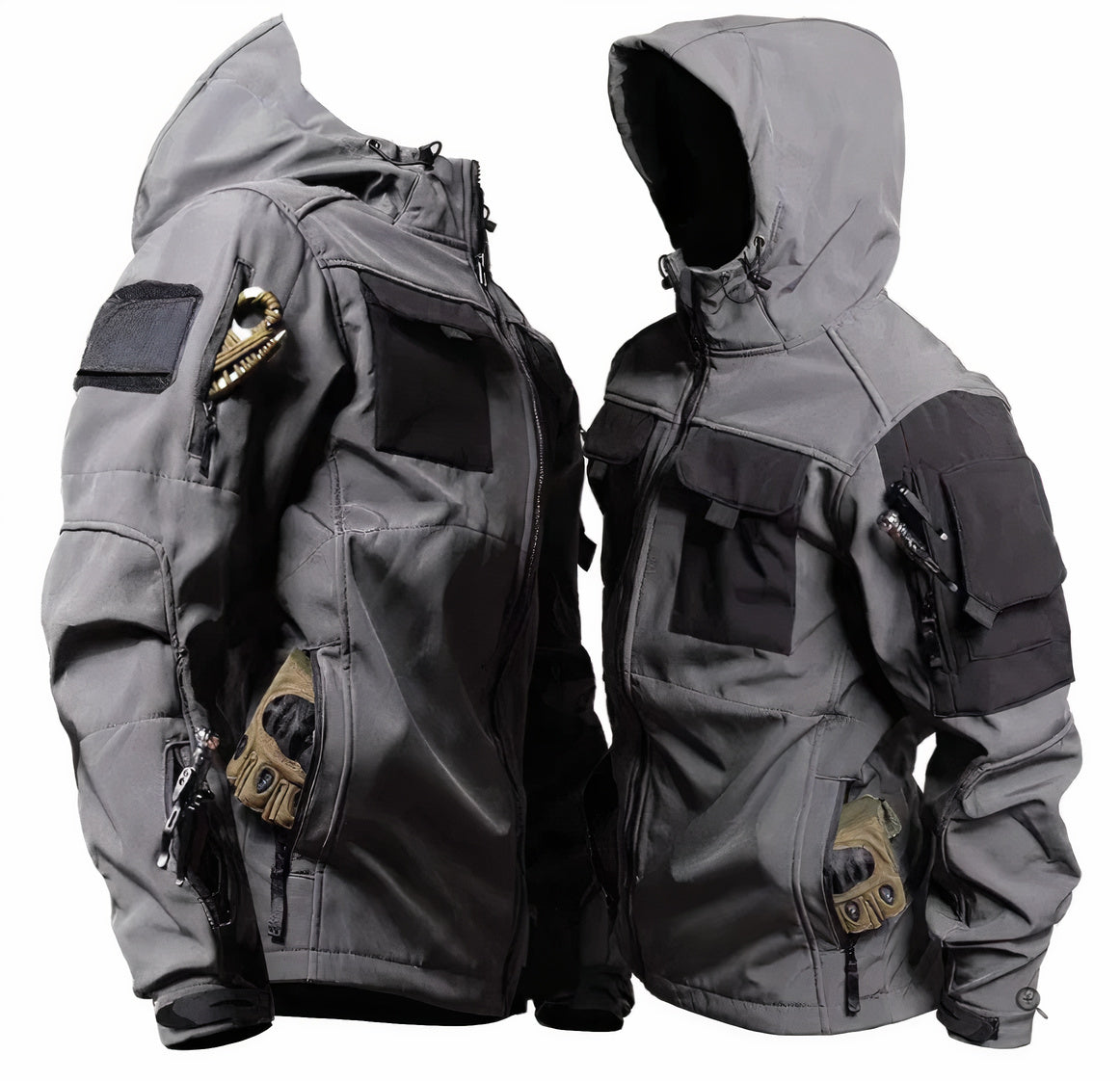 WW | Taktische Jacke mit Kapuze für Herren