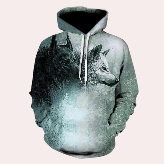 WW | Trendiger Kapuzenpullover Für Männer Für Alltag