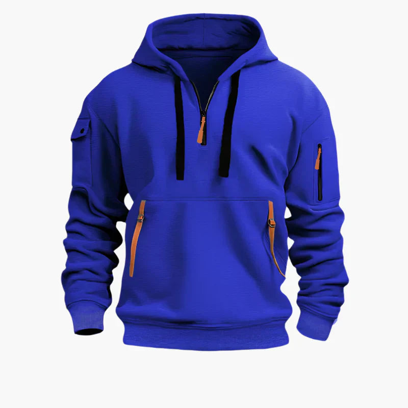 WW | Zip-Up Hoodie - Functional Leisure Hoodie for Everyday & Outdoor