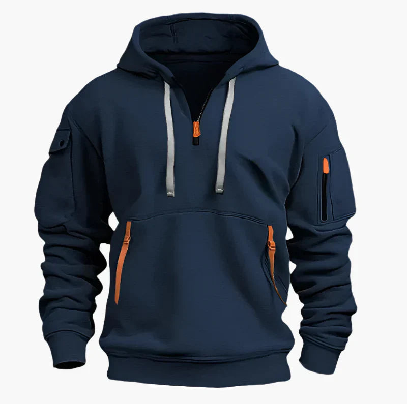 WW | Zip-Up Hoodie - Functional Leisure Hoodie for Everyday & Outdoor