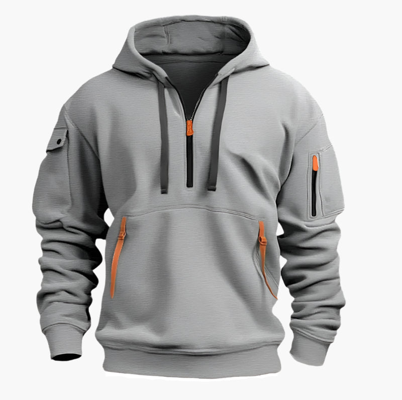 WW | Zip-Up Hoodie - Functional Leisure Hoodie for Everyday & Outdoor