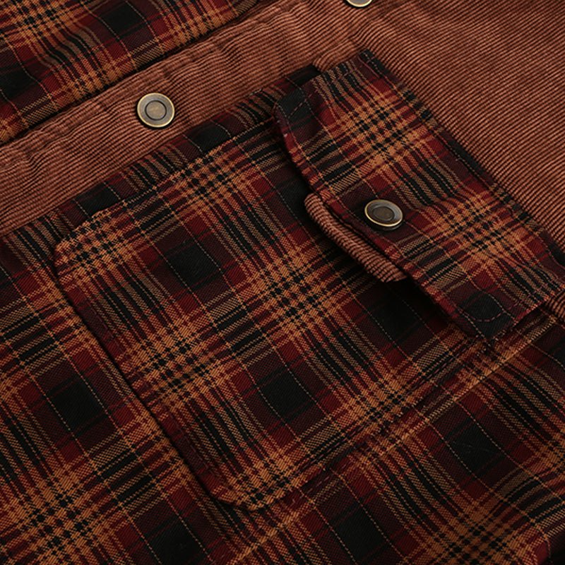 WW | Outdoor Flannel Lumberjack-Style Jacket with Fleece - Casual and Work Jacket