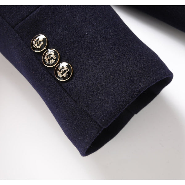 WW | Elegant Men's Wool Coat for Winter